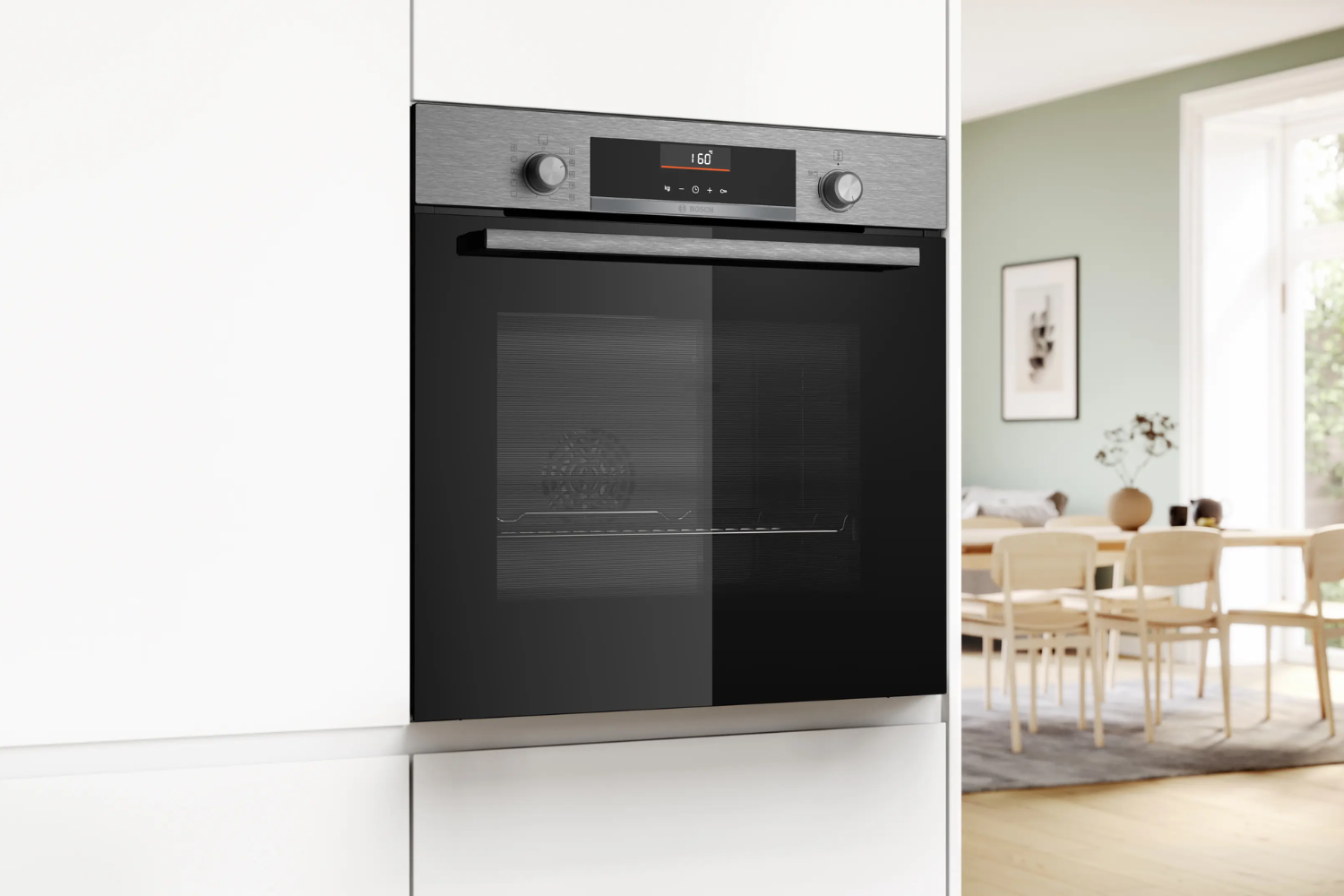 Lò Nướng Bosch HBG536ES3 Serie 6 | Lắp Âm 71 Lít