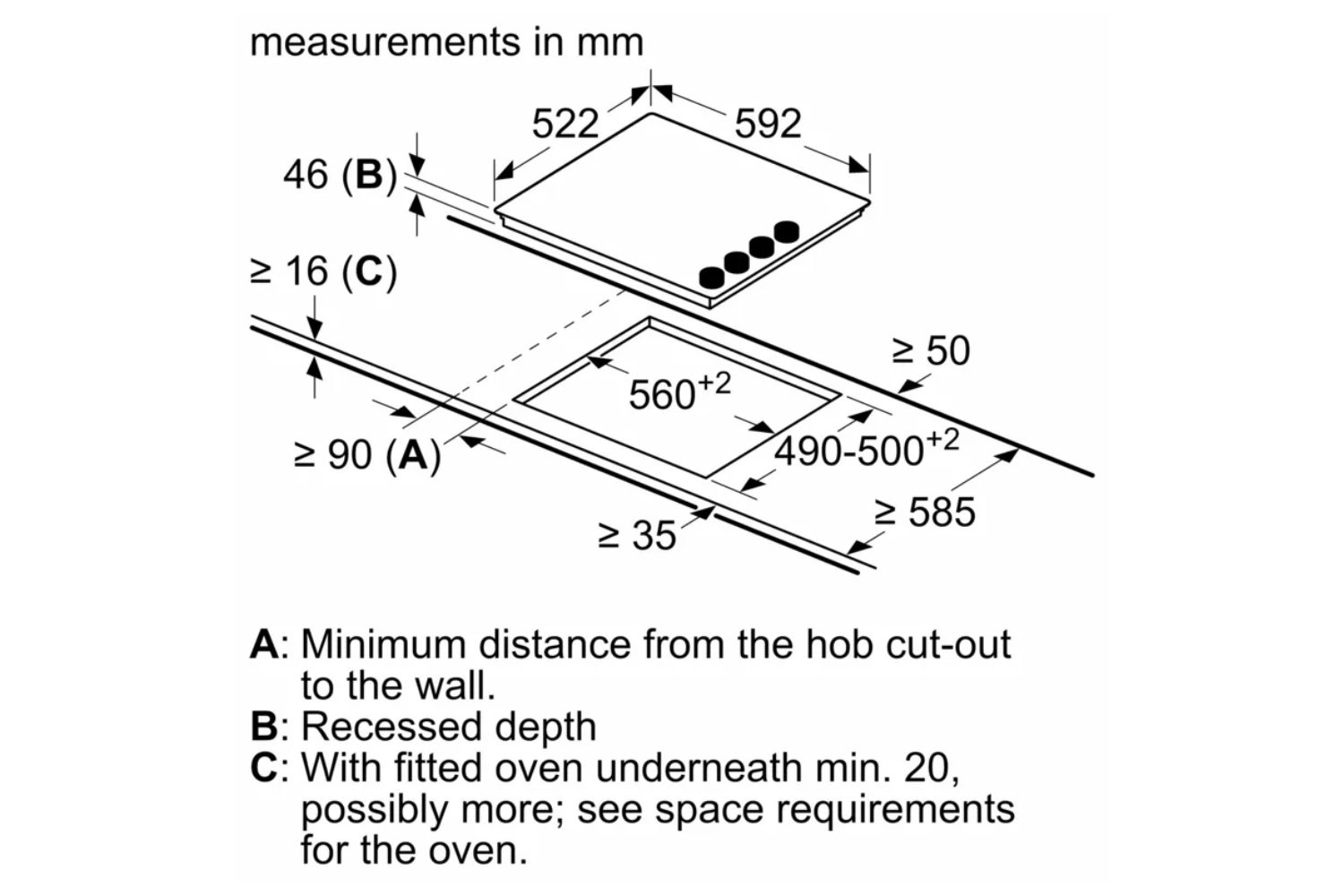 Bếp Điện Âm Bosch PKE611C17E Serie 2 | 04 Vùng Nấu Hồng Ngoại