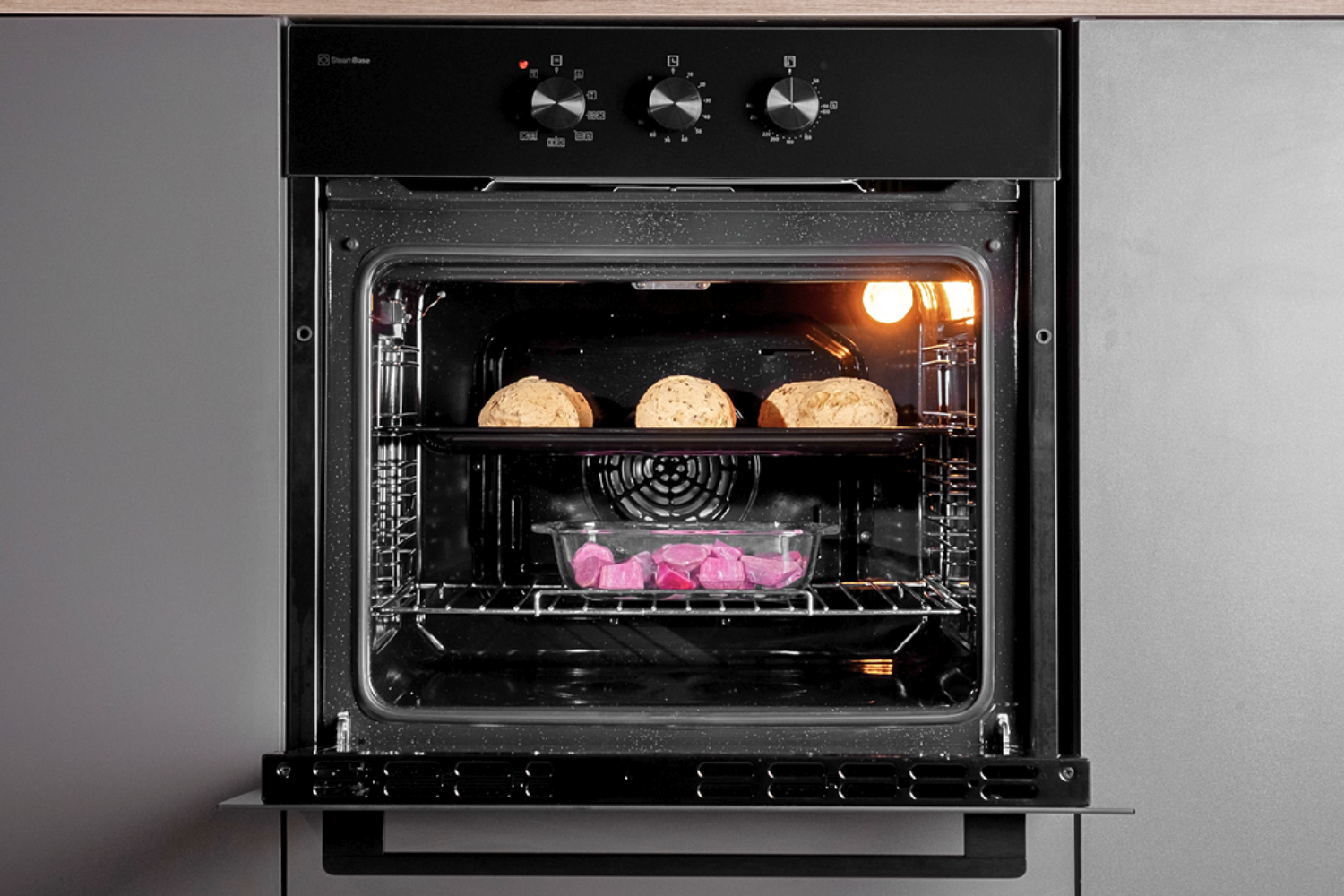 Lò Nướng Malloca MOV-659 MCB | Lắp Âm 65 Lít