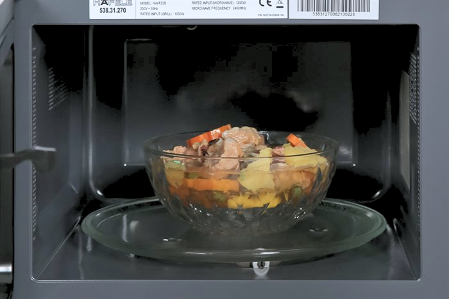 Lò Vi Sóng Có Nướng Hafele HW-F23B (538.31.270) | Để Bàn 23 Lít