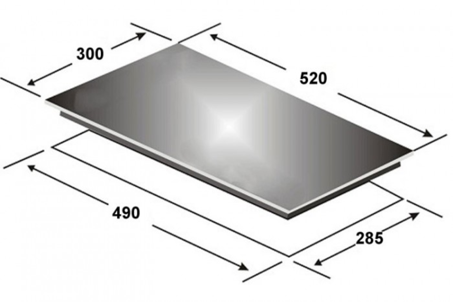 Bếp Từ Đôi Domino KAFF KF-SM200II | Lắp Âm 02 Vùng Nấu
