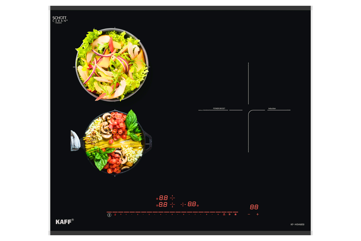 Bếp Từ KAFF KF-HI5468SI | Lắp Âm 03 Vùng Nấu