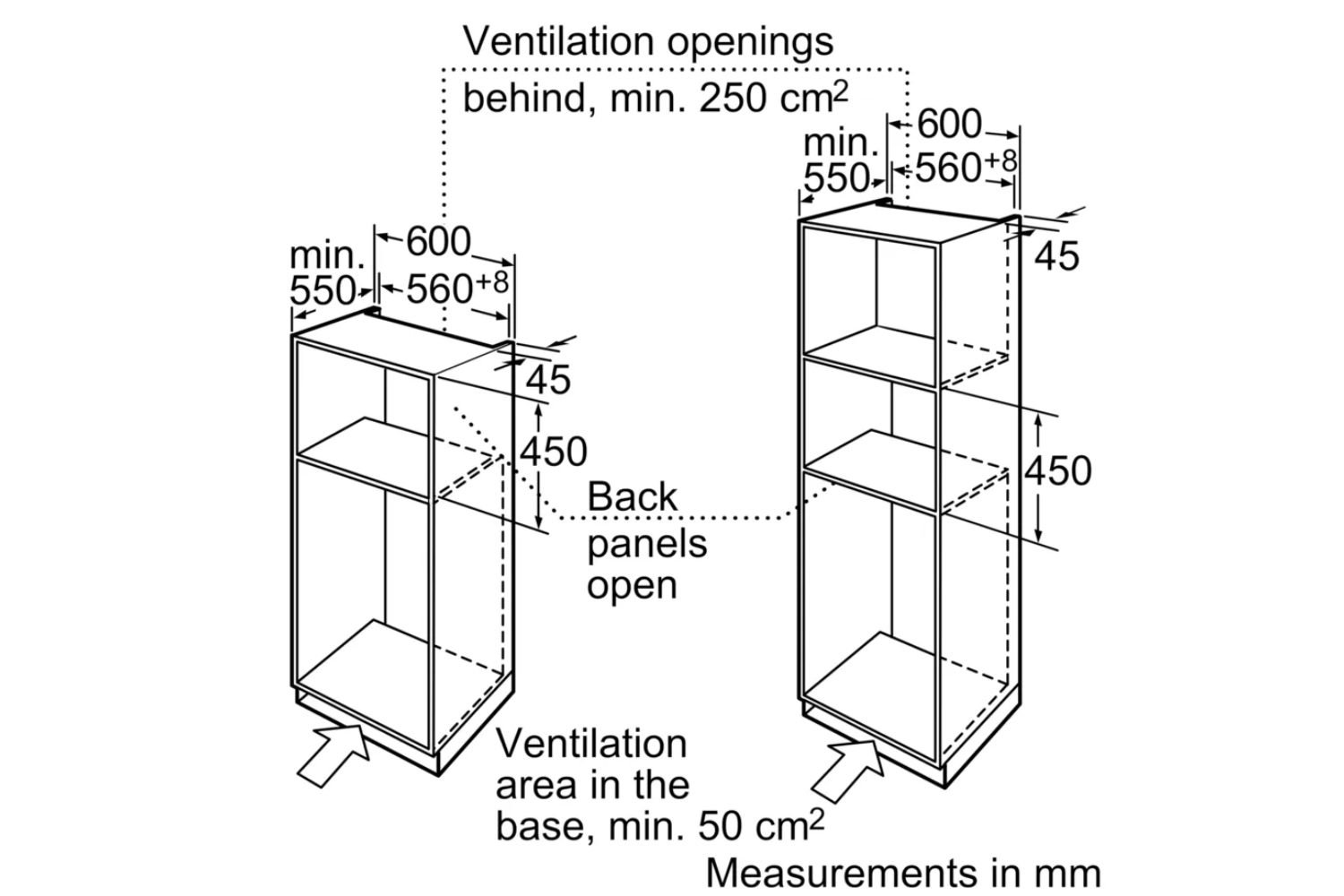 Lò Vi Sóng Có Nướng Bosch HBC86K753B Series 8 |  Lắp Âm 42 Lít