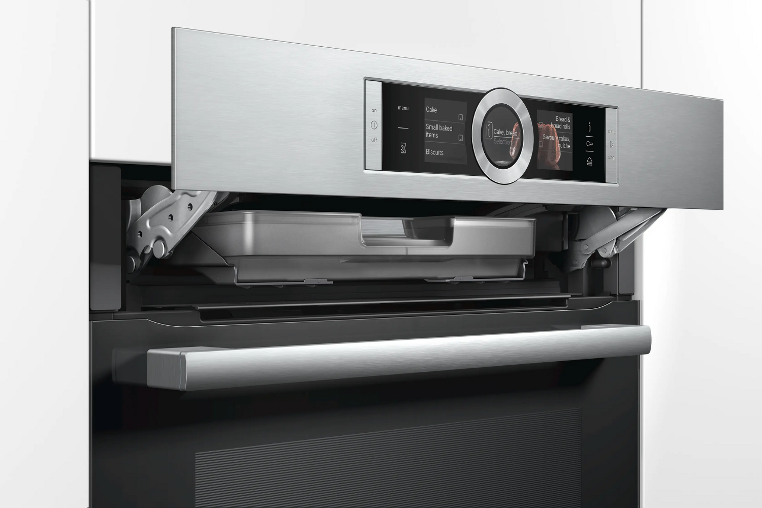 Lò Nướng Hơi Nước Bosch CSG656RS1 Series 8 | Âm Tủ 47 Lít