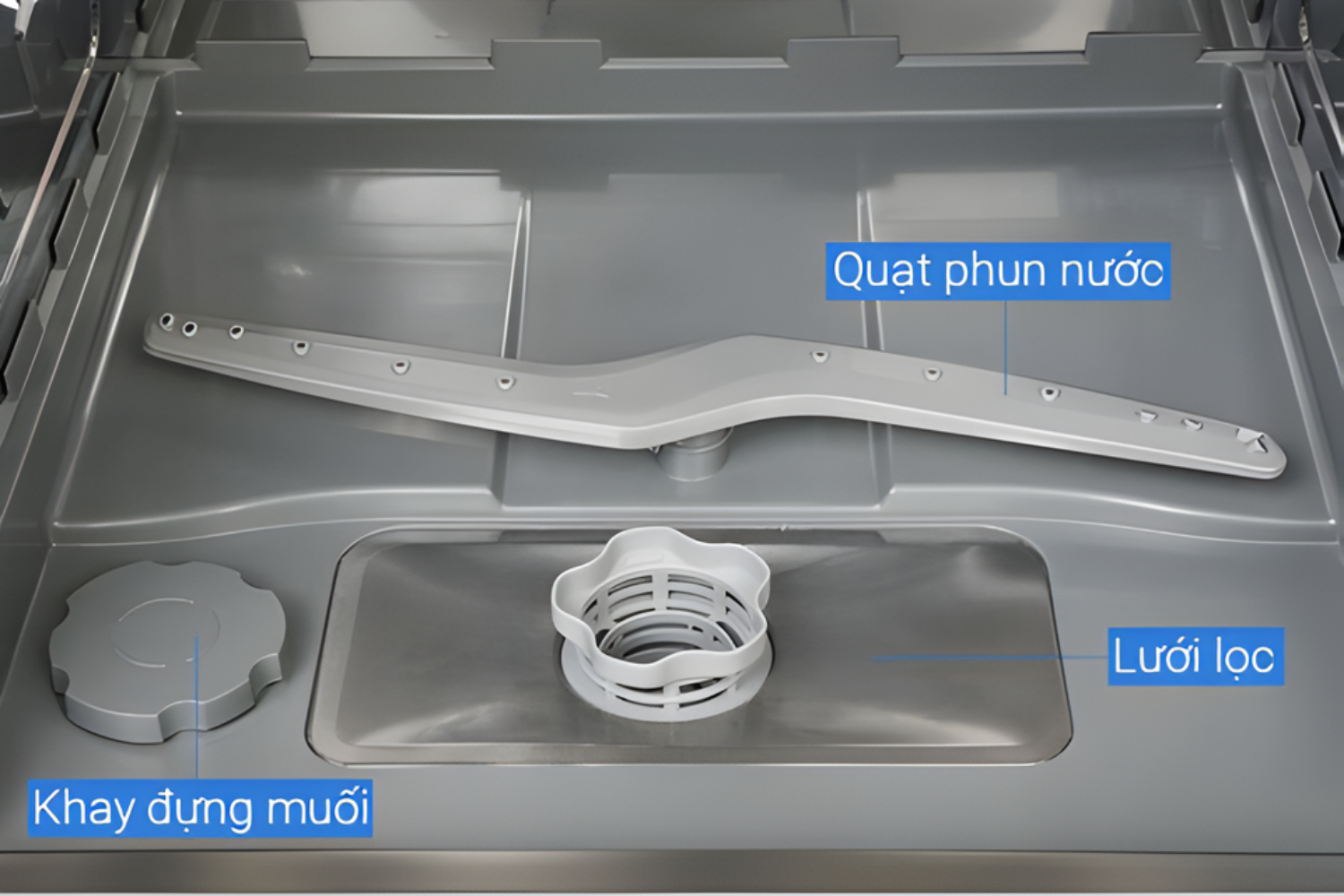 Máy Rửa Bát Độc Lập Junger Leopard DWJ-100 | Màu Trắng