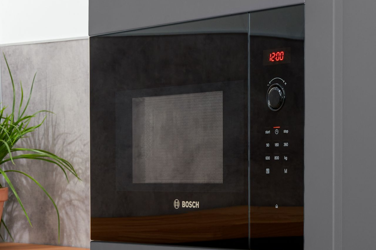 Lò Vi Sóng Âm Tủ Bosch BFL523MB0B Serie 4 | Dung Tích 20 Lít