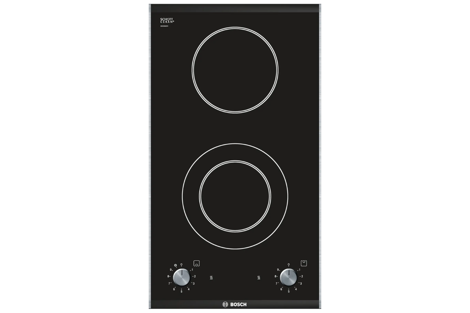 Bếp Điện Đôi Bosch PKF375V14E Serie 2 Domino | Lắp Âm 02 Vùng Nấu Hồng Ngoại