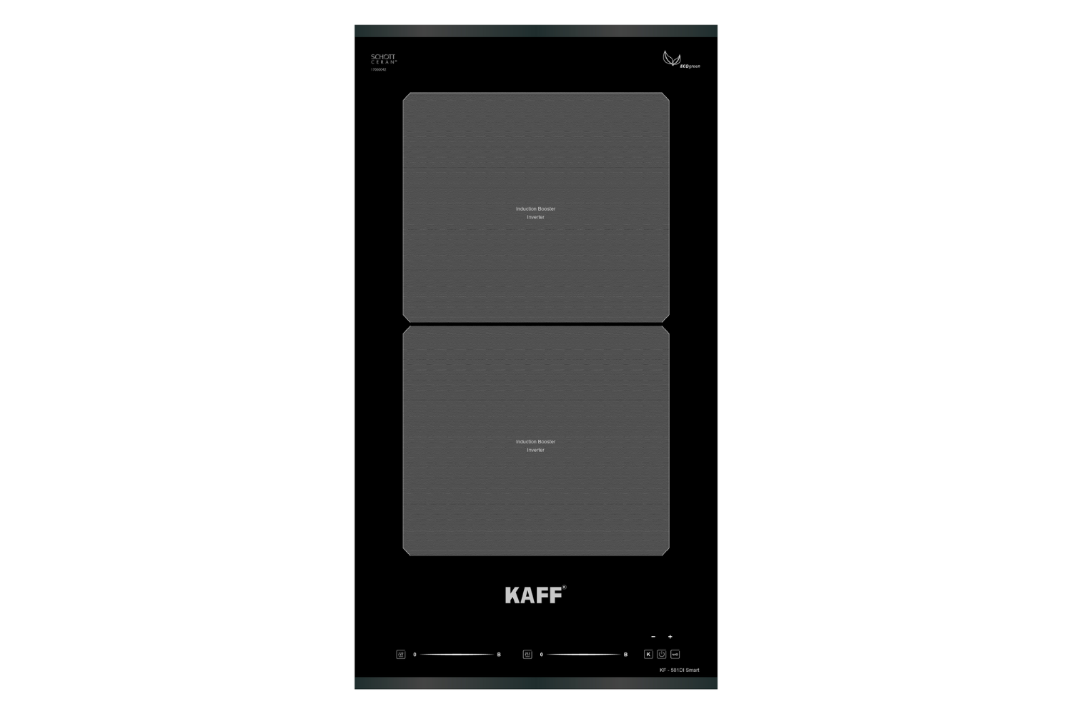 Bếp Từ Đôi Domino KAFF KF-581DI Smart | Lắp Âm 02 Vùng Nấu