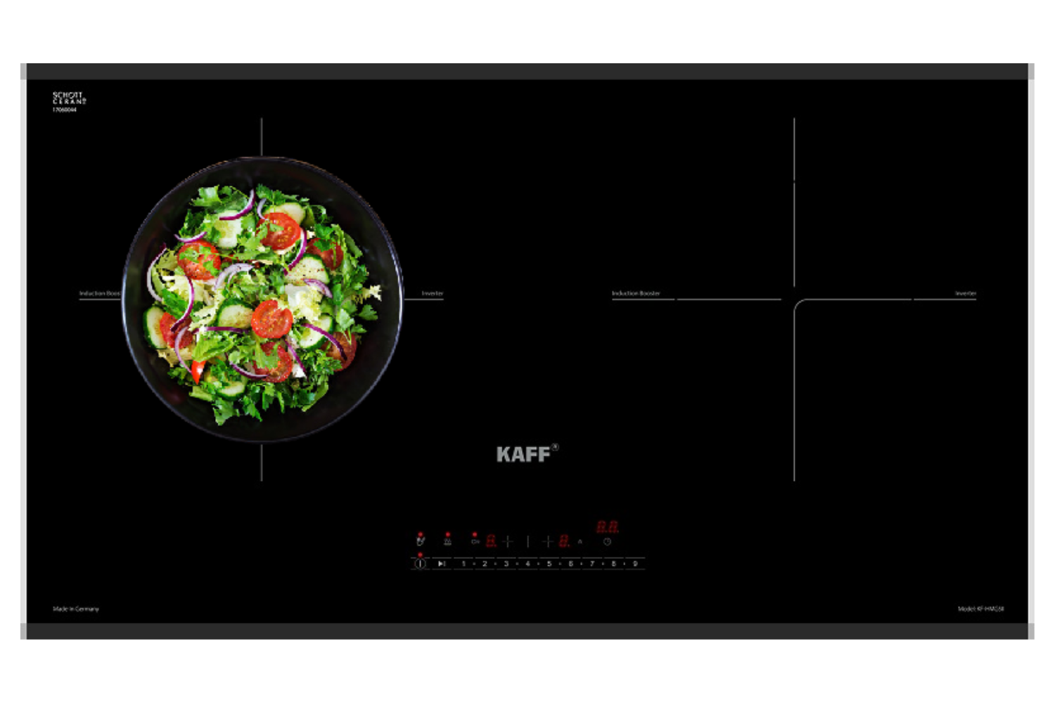 Bếp Từ Đôi KAFF KF-HMG5II | Lắp Âm 02 Vùng Nấu