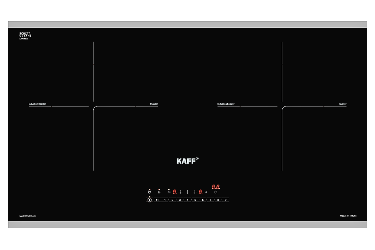 Bếp Từ Đôi KAFF KF-HMG5II | Lắp Âm 02 Vùng Nấu