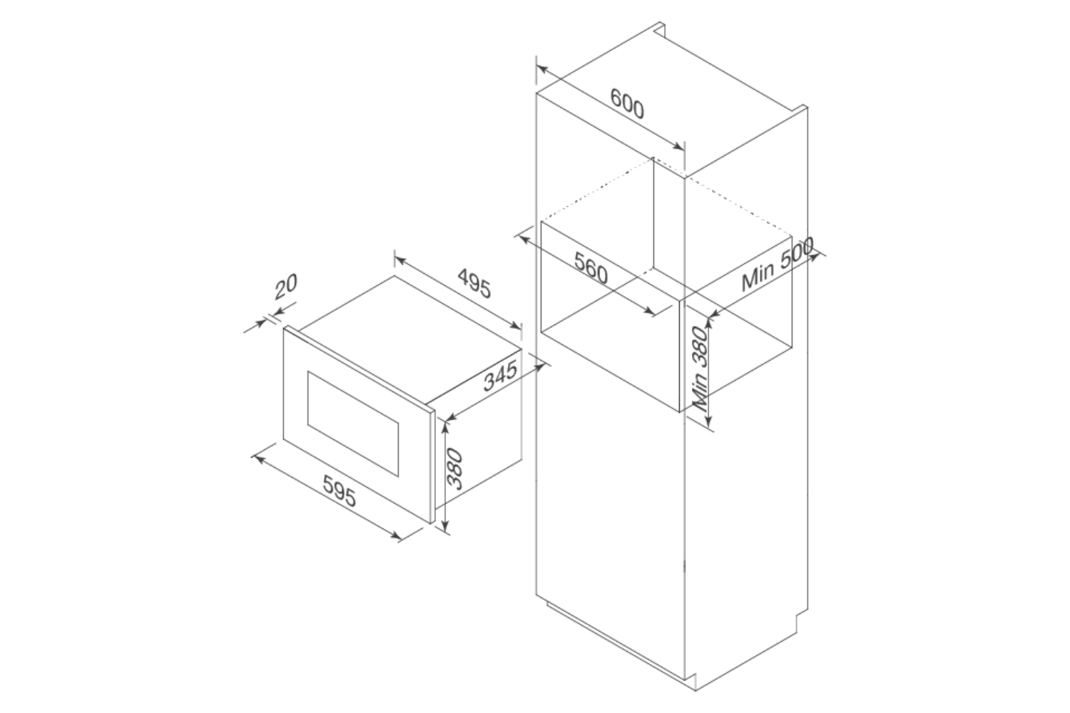 Lò Vi Sóng Có Nướng Malloca MW-925BF | Không Đĩa Quay 25L