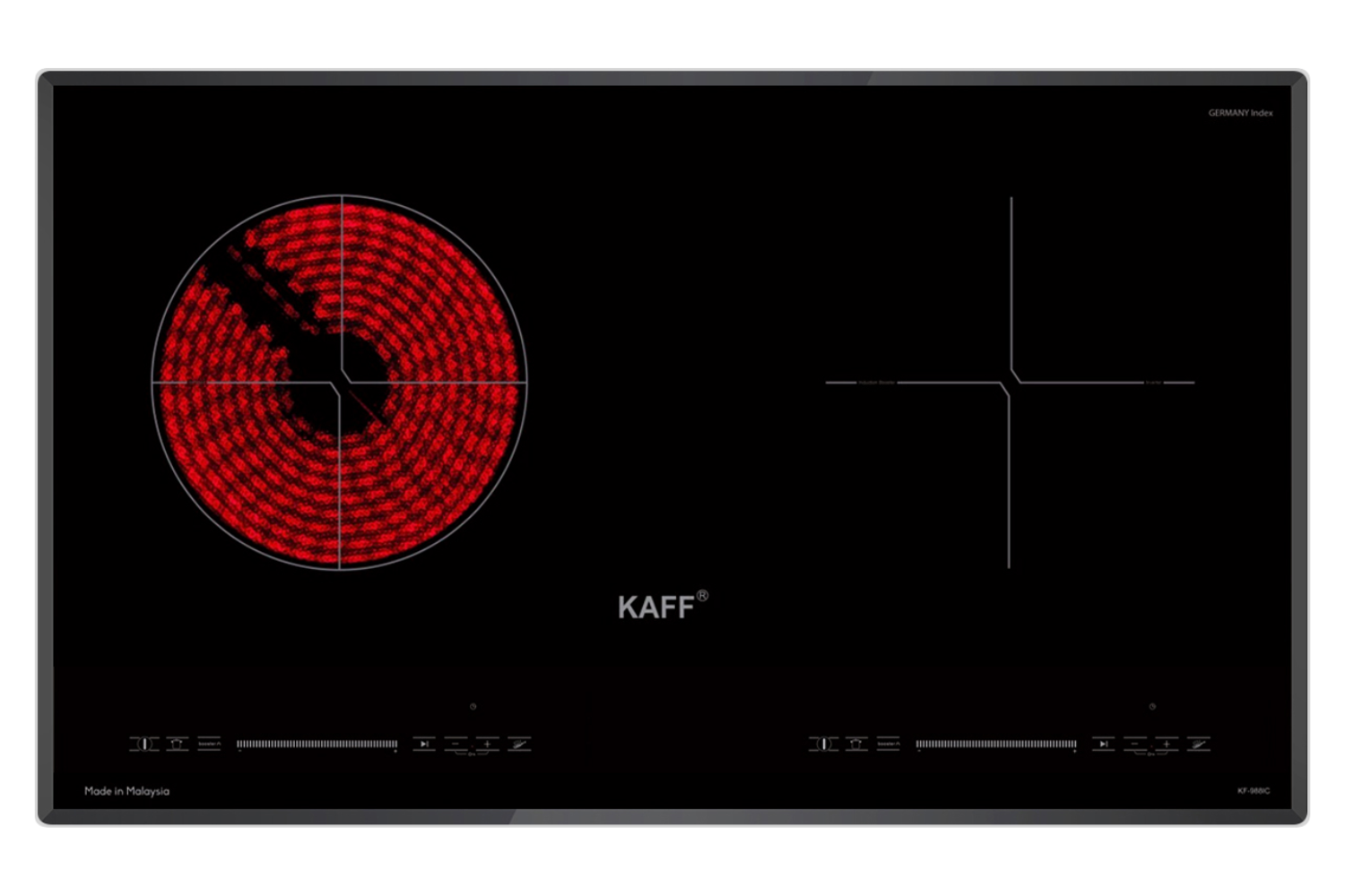 Bếp Điện Từ Âm KAFF KF-988IC | 01 Từ - 01 Hồng Ngoại