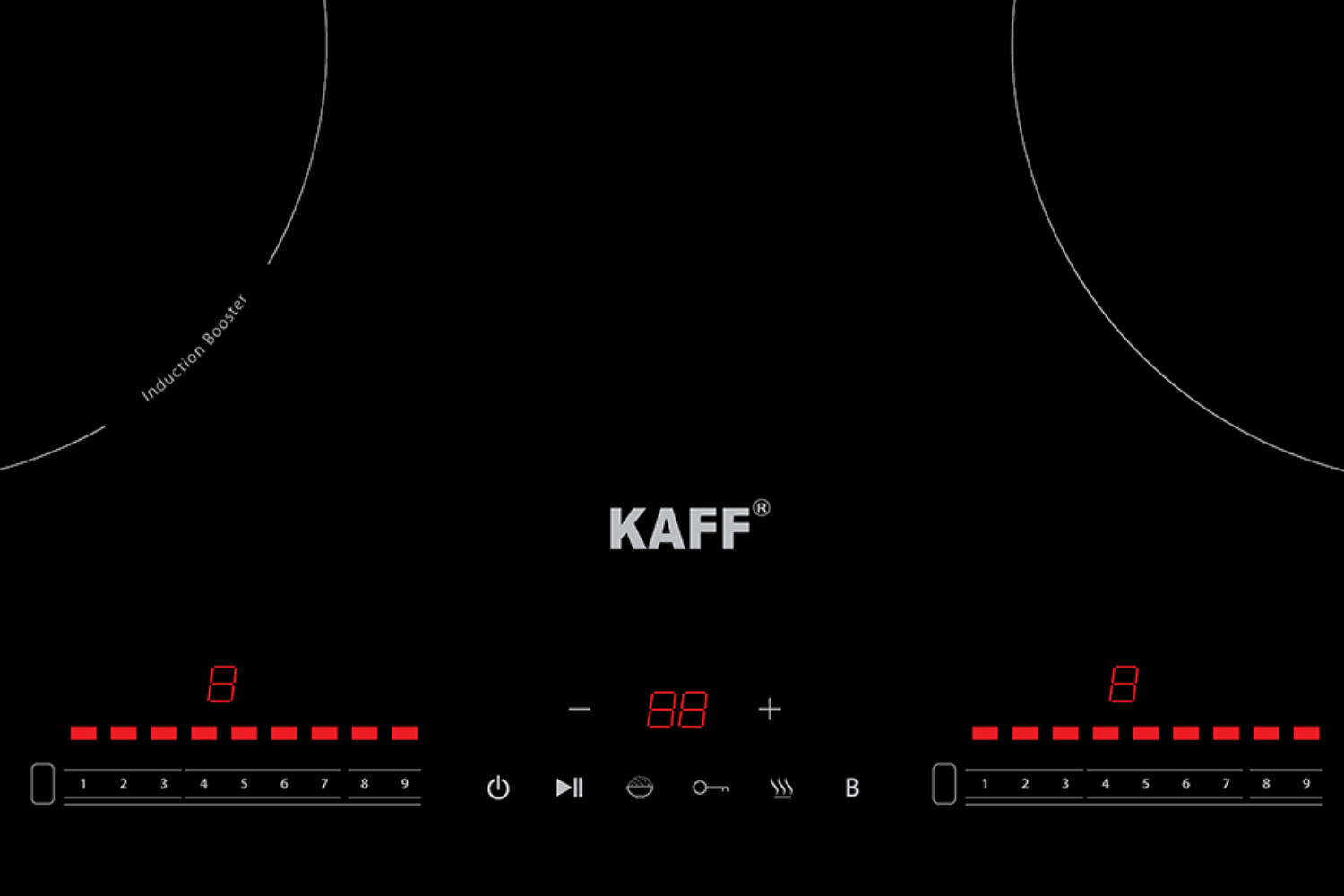 Bếp Từ Đôi KAFF KF-IH870Z | Lắp Âm 02 Vùng Nấu