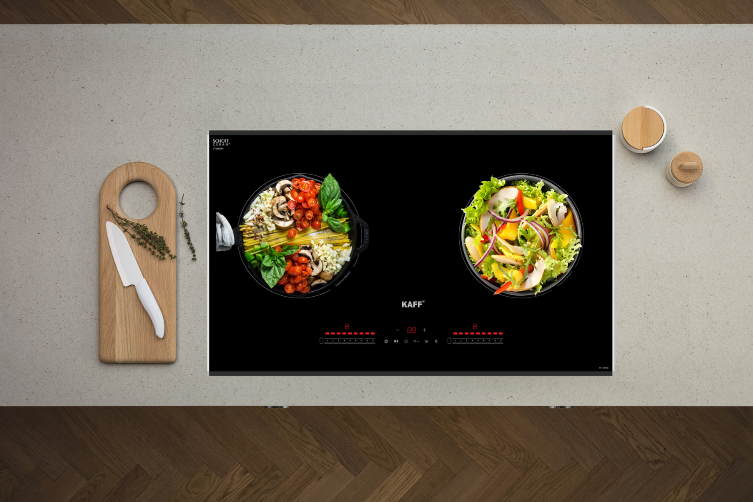 Bếp Từ Đôi KAFF KF-IH870Z | Lắp Âm 02 Vùng Nấu