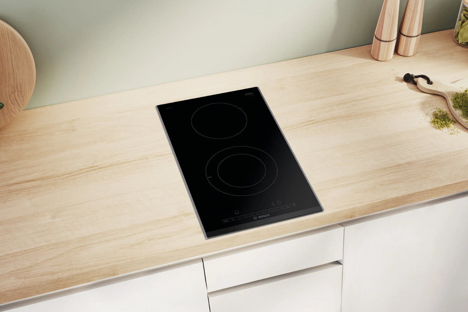 Bếp Điện Đôi Bosch PKF375FP2E Serie 6 Domino | 02 Vùng Hồng Ngoại