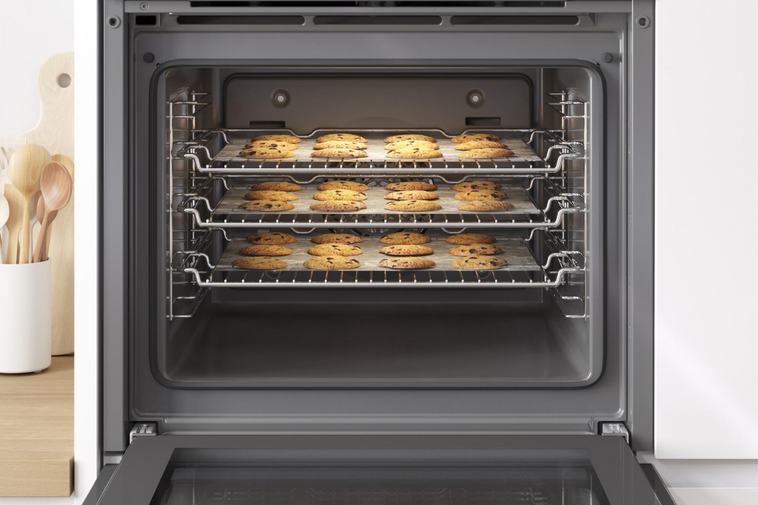 Lò Nướng Bosch HBF134EB0K Series 2 | Lắp Âm 66 Lít