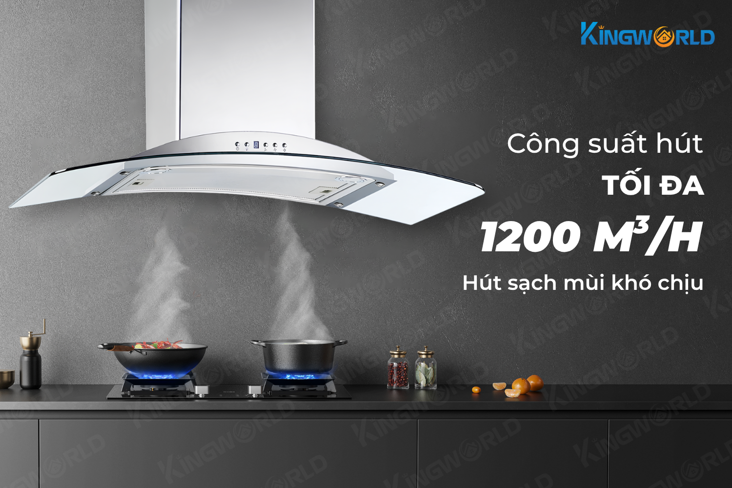 Máy hút mùi kính cong Canzy CZ Deluxe 90