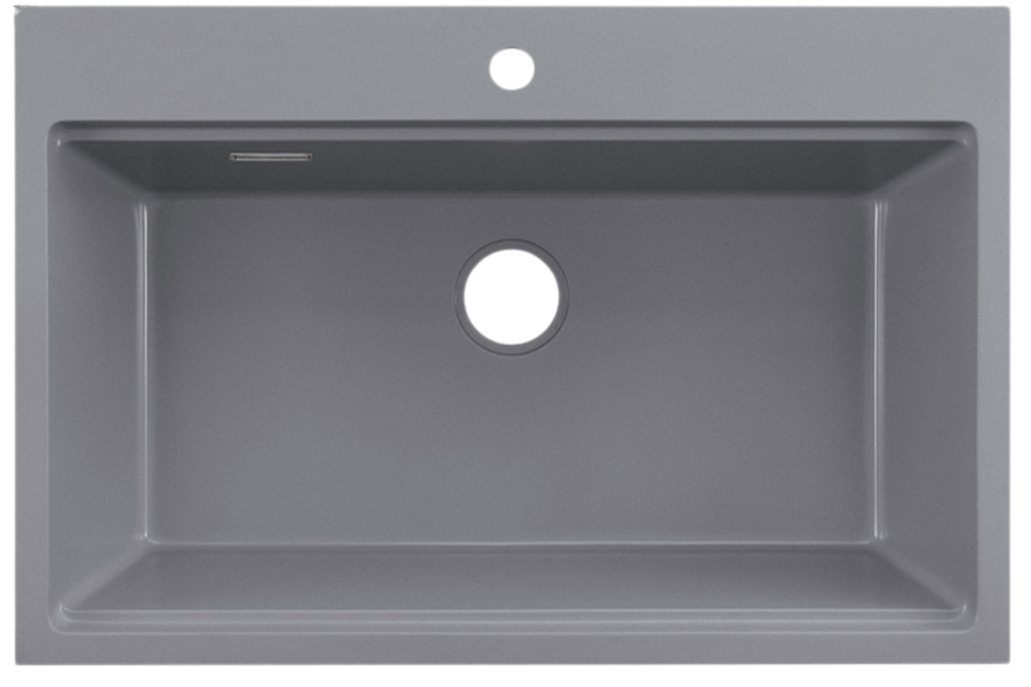 Chậu Rửa Bát 1 Hố Bằng Đá Granstone Hafele Essence HS22-GEN1S90M 577.25.530 | Màu Xám