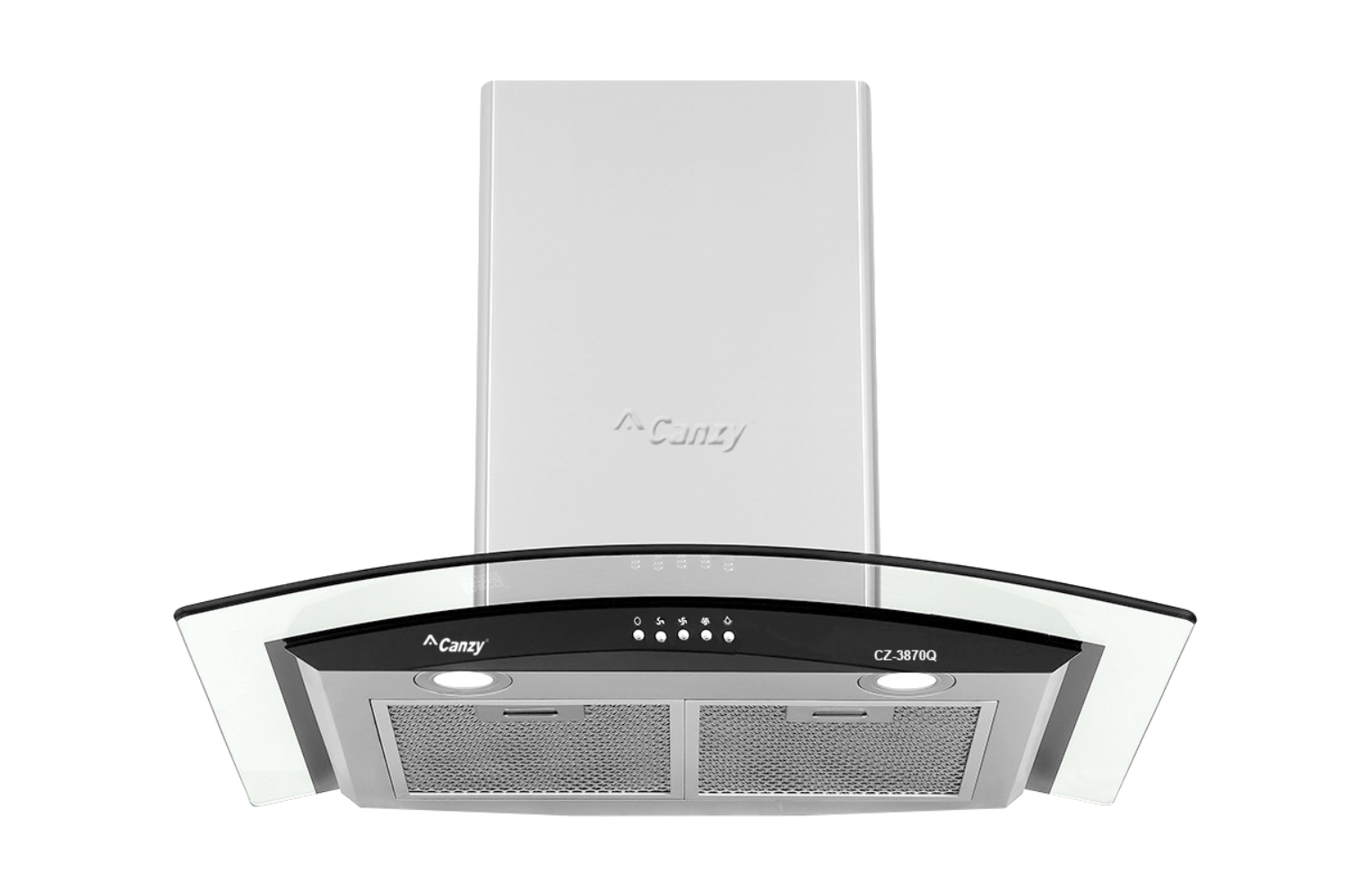 Máy hút mùi kính cong Canzy CZ 3890Q