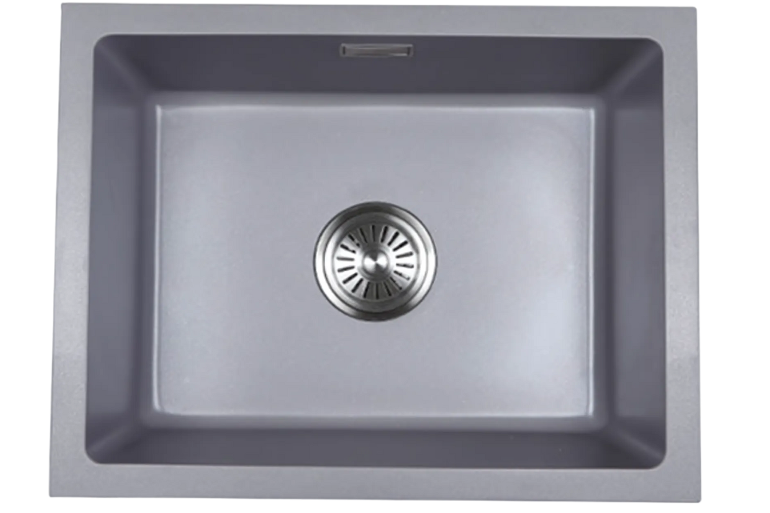 Chậu Rửa Bát 1 Hố Bằng Đá Granstone Hafele Essence HS22-GEN1S60S (577.25.500) | Màu Xám