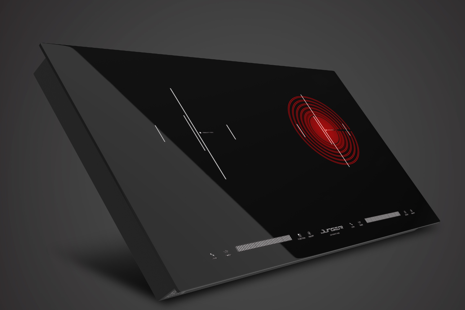 Bếp Điện Từ Kết Hợp Hồng Ngoại Junger CEJ-203-IF | Lắp Âm 2 Vùng Nấu