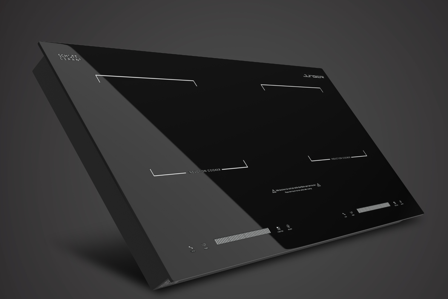 Bếp Từ Đôi Junger CEJ-200-II | Lắp Âm/Dương 2 Vùng Nấu