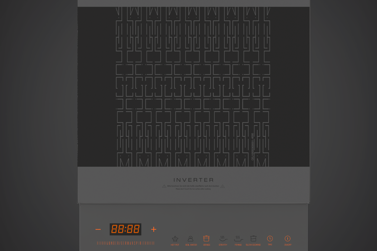 Bếp Từ Đơn Junger CEJ-106-I | Lắp Dương 1 Vùng Nấu