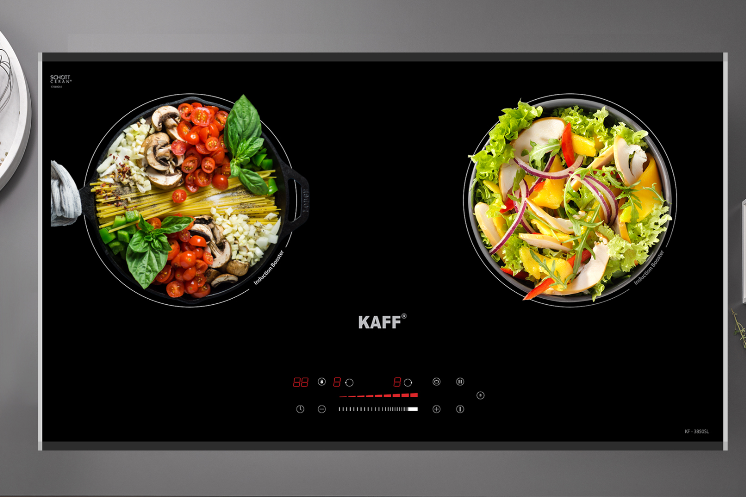 Bếp Từ Đôi KAFF KF-3850SL | Lắp Âm 02 Vùng Nấu