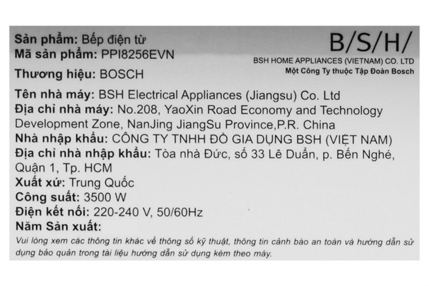 Bếp Từ Bosch Đôi PPI8256EVN Series 4 | Lăp Âm 02 Vùng Nấu
