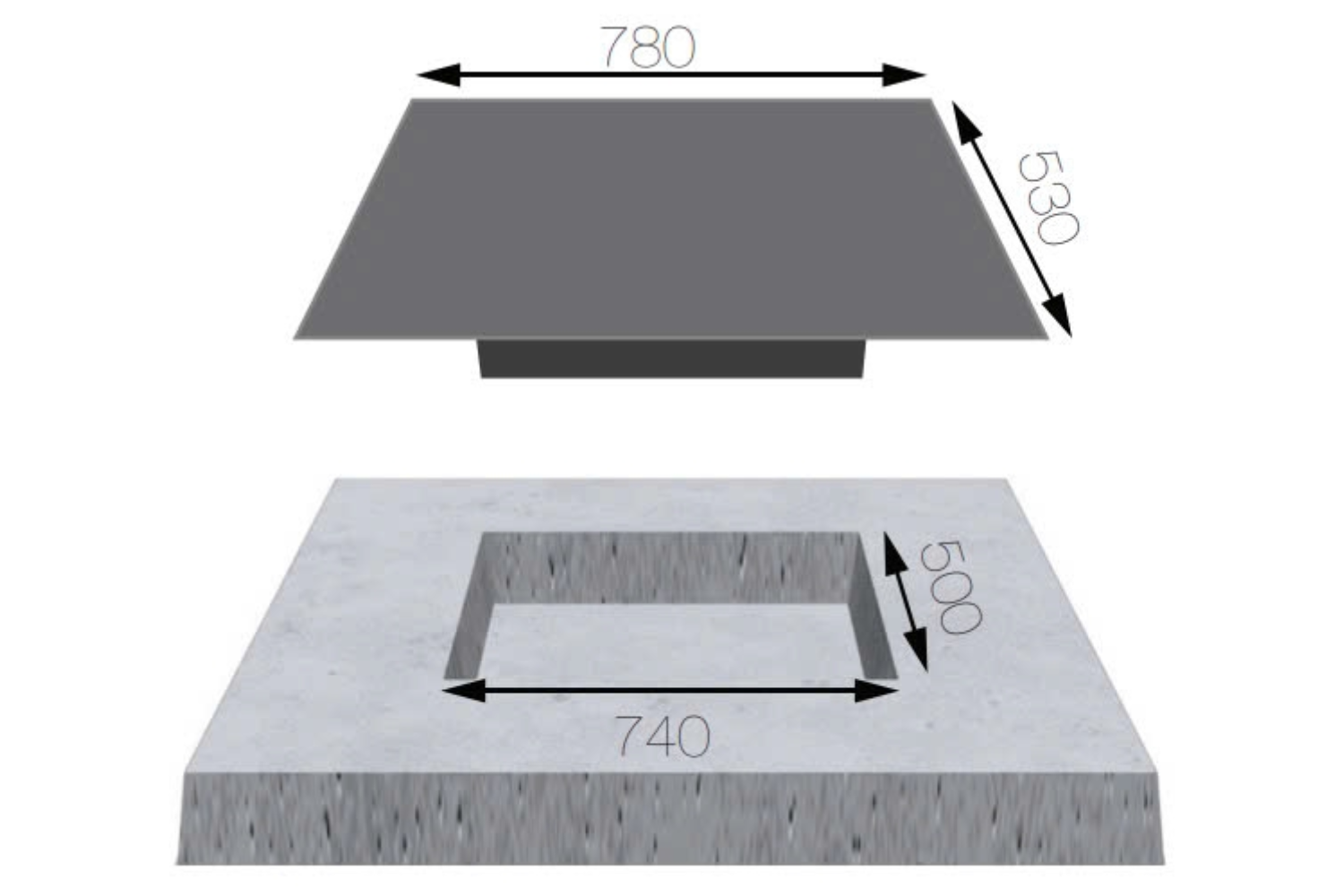 Bếp Từ Âm KAFF KF-HIDE868I | 04 Vùng Nấu Đa Điểm