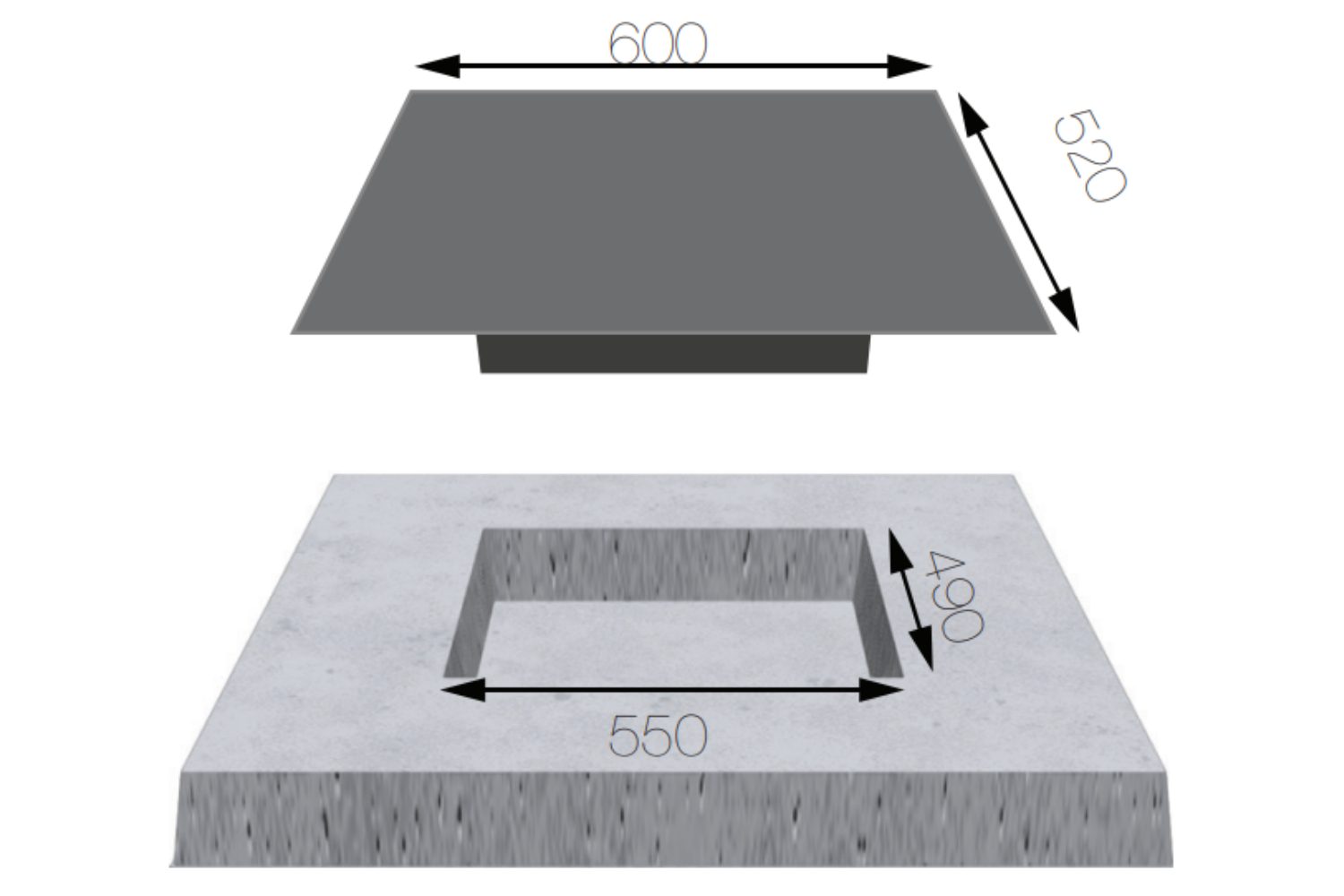 Bếp Từ Âm KAFF KF-HGEM919 | 04 Vùng Nấu Đa Điểm