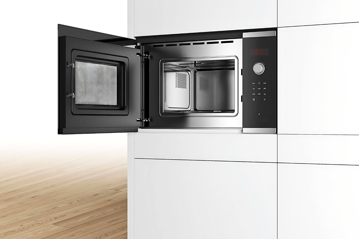 Lò Vi Sóng Lắp Âm Bosch HMT75M664 Serie 6 | Dung Tích 20 Lít