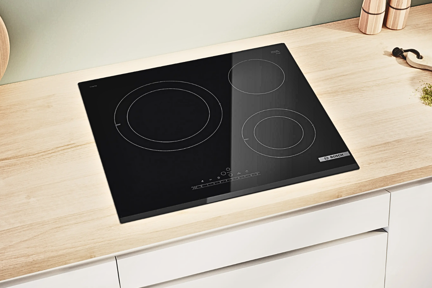 Bếp Điện Âm Bosch PKK631FP8E Serie 6 | 03 Vùng Hồng Ngoại