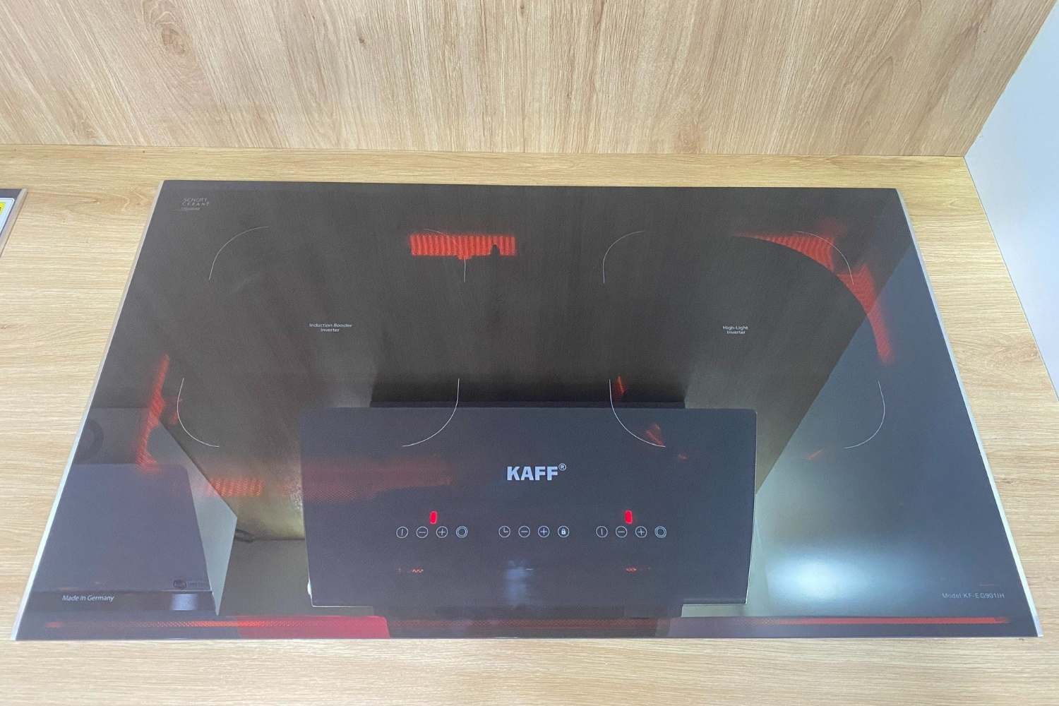 Bếp Điện Từ Âm KAFF KF-EG901IH | 01 Từ - 01 Hồng Ngoại