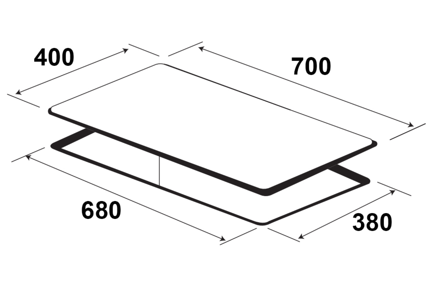 Bếp Điện Từ Âm KAFF KF-EG902IH | 01 Từ - 01 Hồng Ngoại