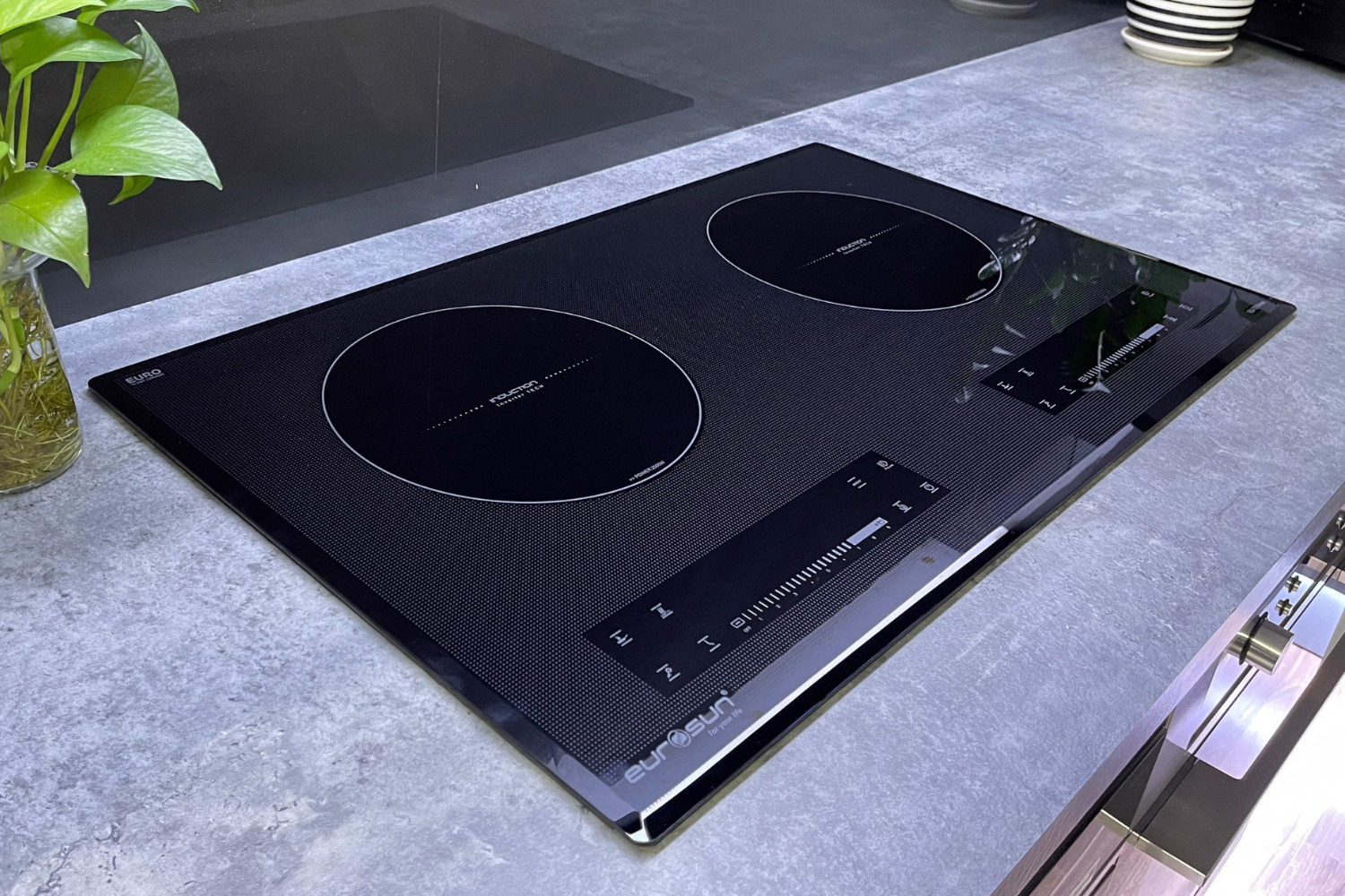 Bếp Từ Đôi Eurosun EU-T210Max | Lắp Âm 2 Vùng Nấu