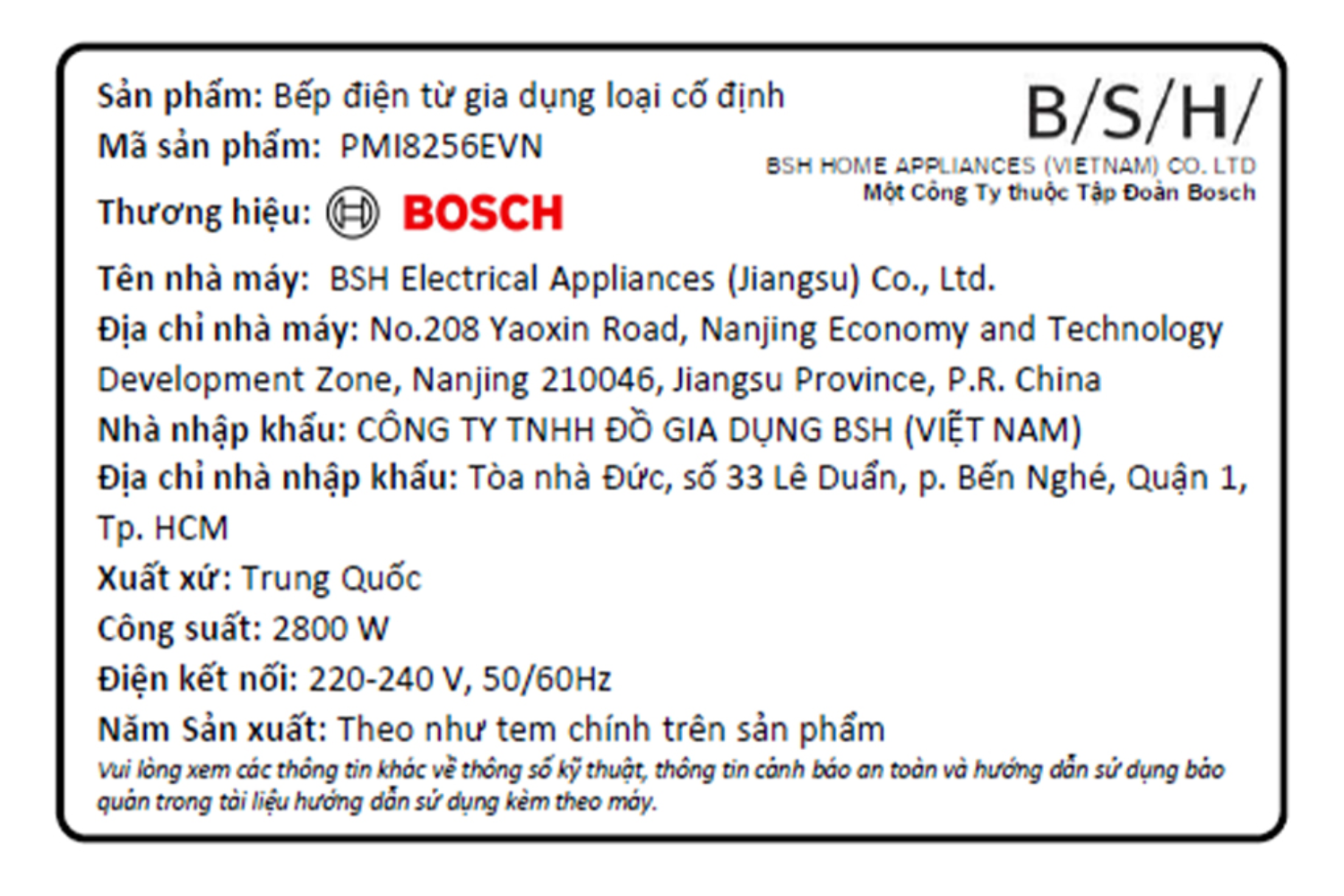 Bếp Từ Bosch Đôi PMI8256EVN Series 4 | Lắp Âm 02 Vùng Nấu