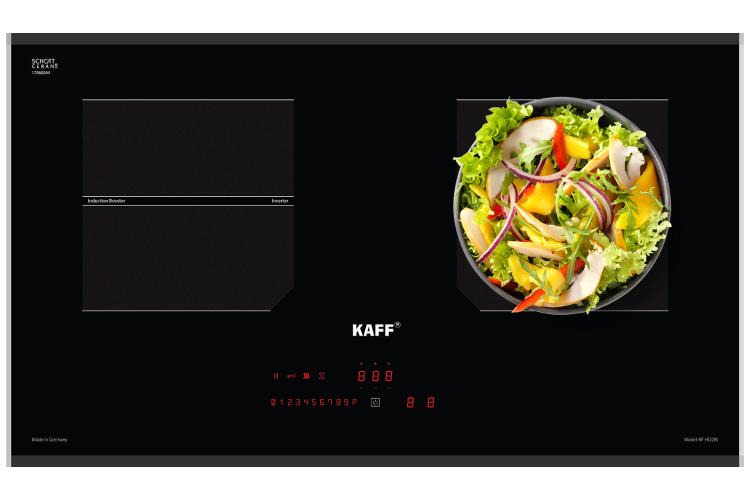 Bếp Từ Đôi KAFF KF-HD28II | Lắp Âm 02 Vùng Nấu