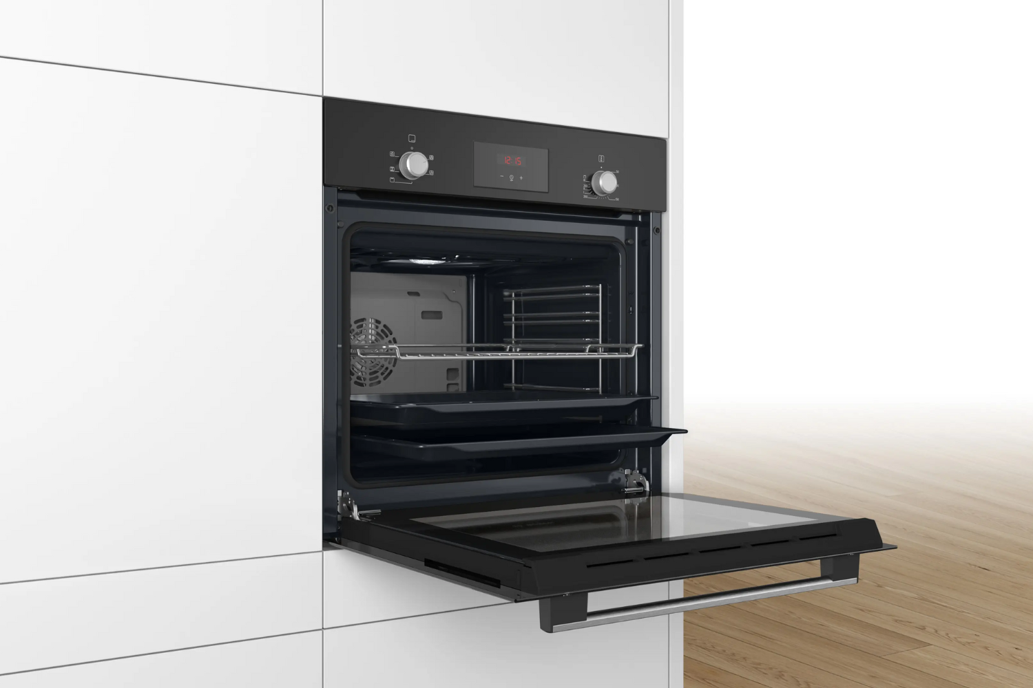 Lò Nướng Bosch HBF134EB0K Series 2 | Lắp Âm 66 Lít