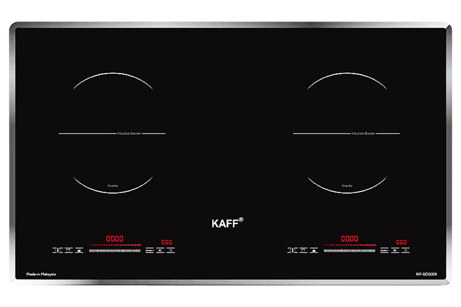 Bếp Từ Đôi KAFF KF-SD300II | Lắp Âm 02 Vùng Nấu