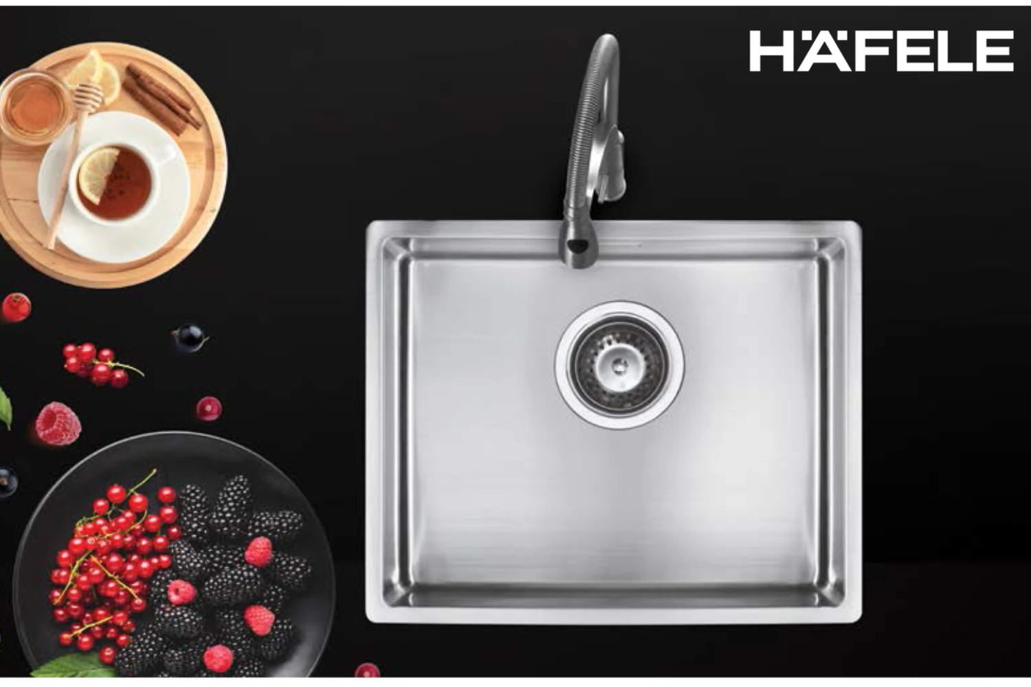 Chậu Rửa Bát 1 Hố Inox 304 Hafele HS19-SSN1S60 567.20.397