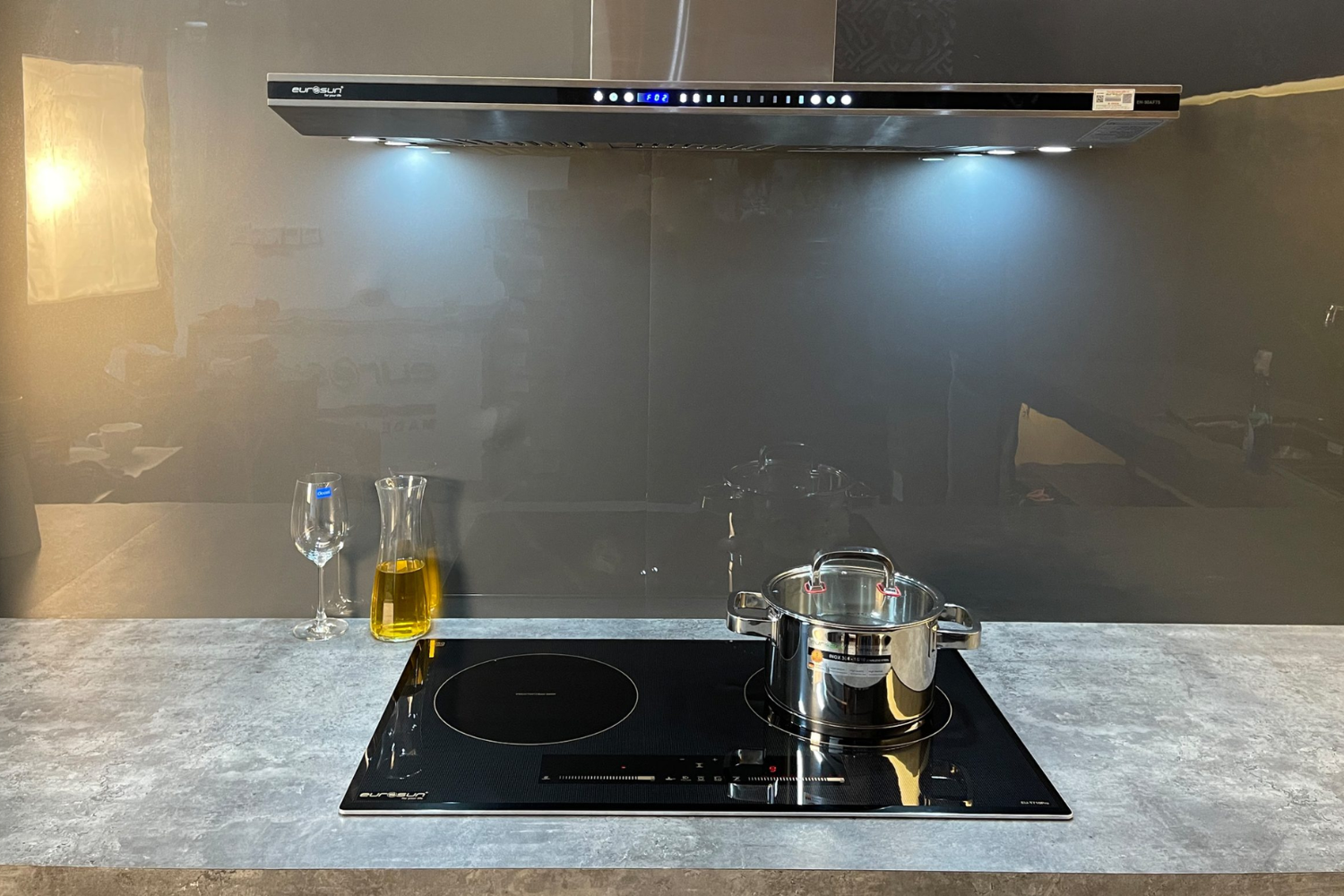 Bếp Từ Đôi Eurosun EU-T710Pro(S) | Lắp Âm 2 Vùng Nấu