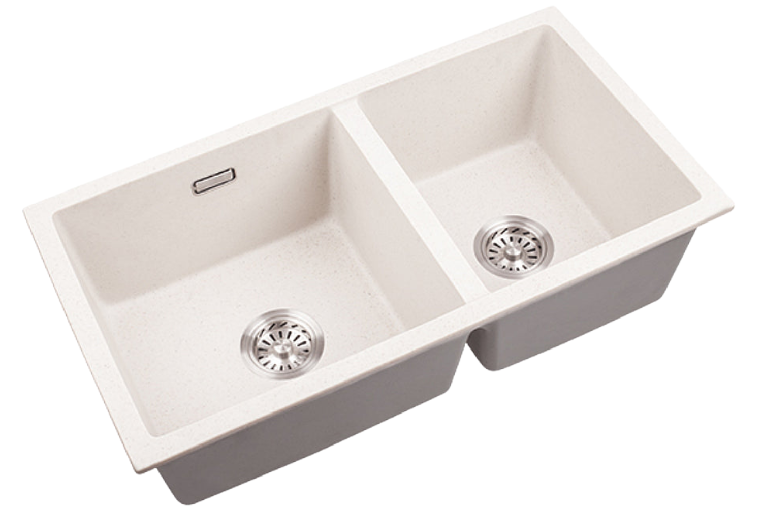 Chậu Rửa Bát 2 Hố Bằng Đá Granstone Hafele Essence HS22-GEN2S90M 577.25.410 | Màu Kem