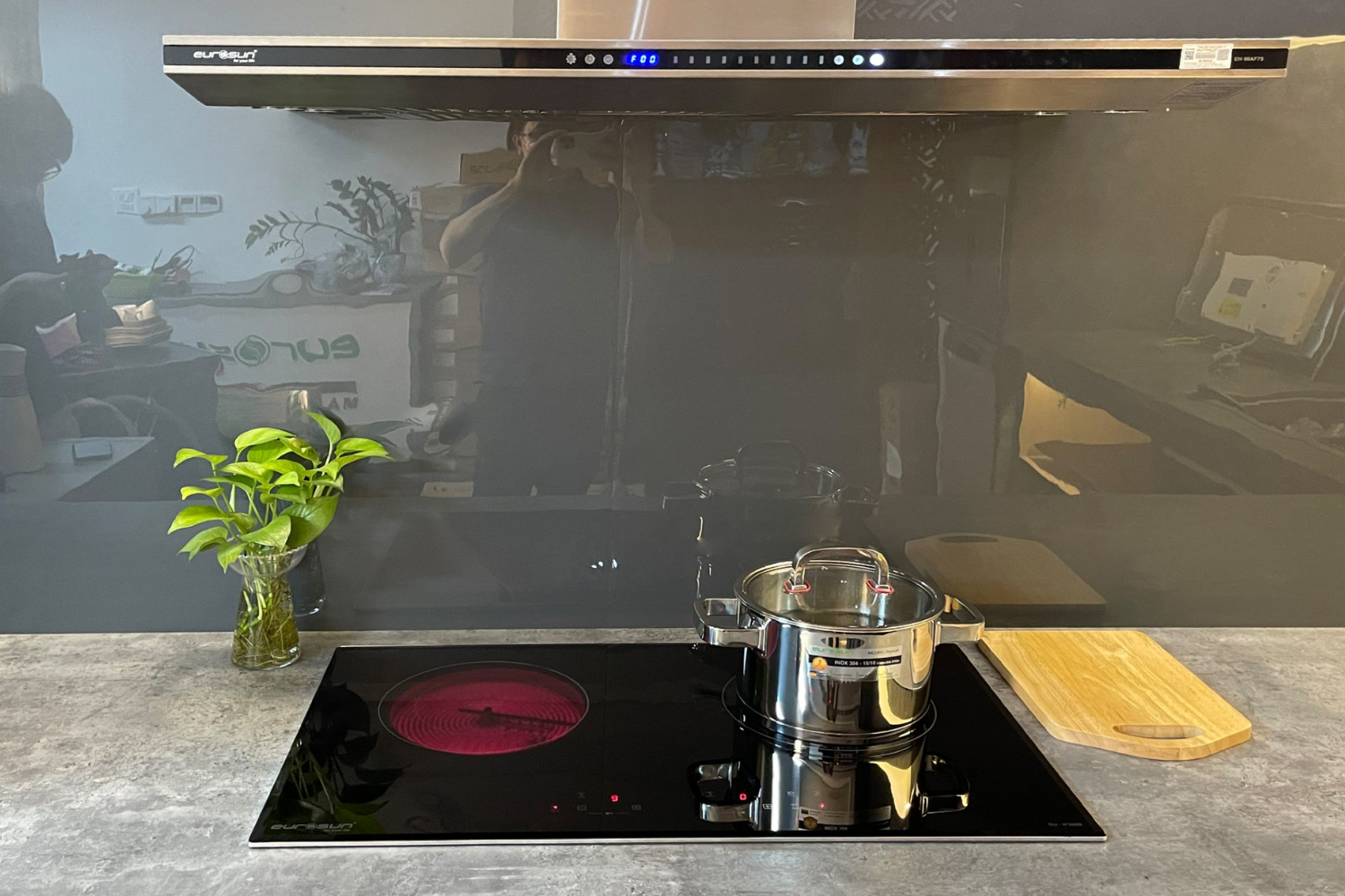 Bếp Điện Hồng Ngoại Eurosun EU-IF268S | Lắp Âm 2 Vùng Nấu