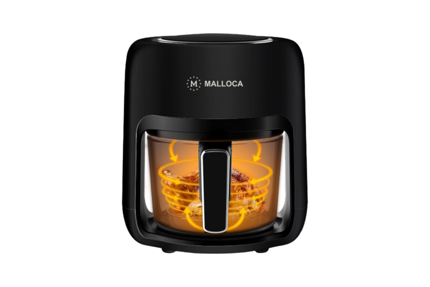 Nồi chiên không dầu thuỷ tinh Malloca MAF-25B