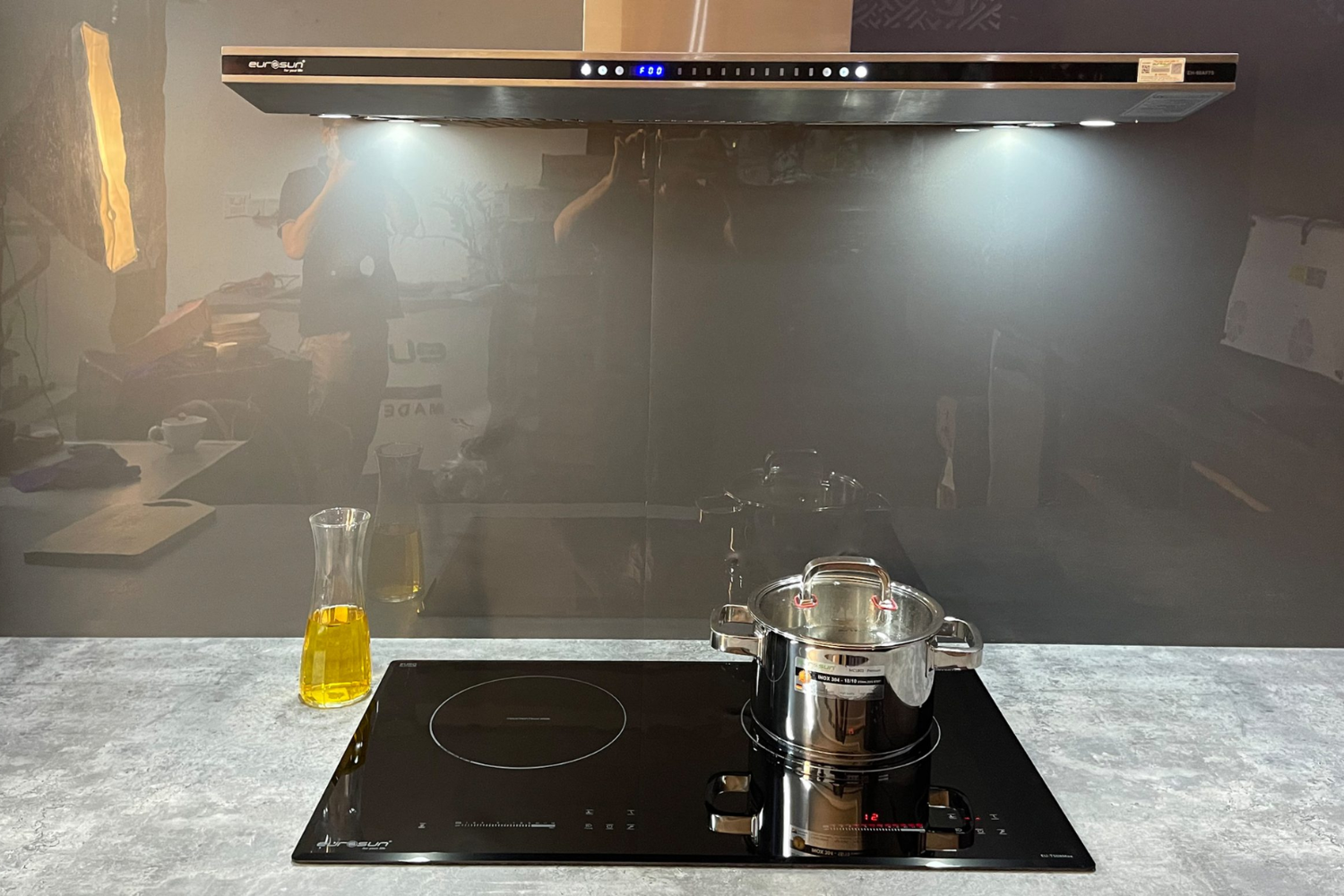 Bếp Từ Đôi Eurosun EU-T508Max | Lắp Âm 2 Vùng Nấu