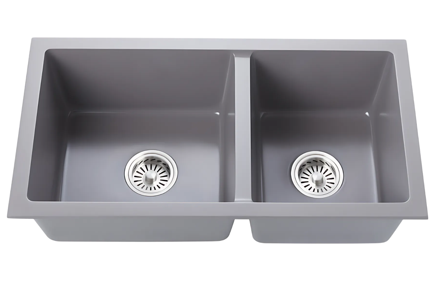 Chậu Rửa Bát 2 Hố Bằng Đá Granstone Hafele Essence HS22-GEN2S90M 577.25.510 | Màu Xám