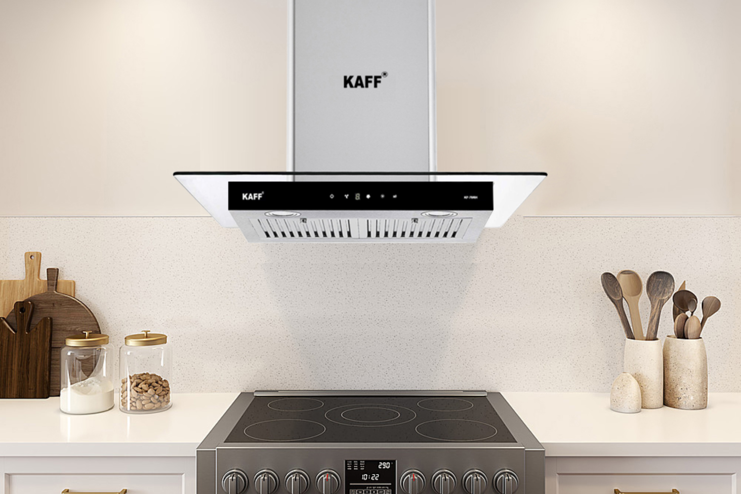 Máy Hút Mùi Kính Toa Kaff KF-70RH | 70cm