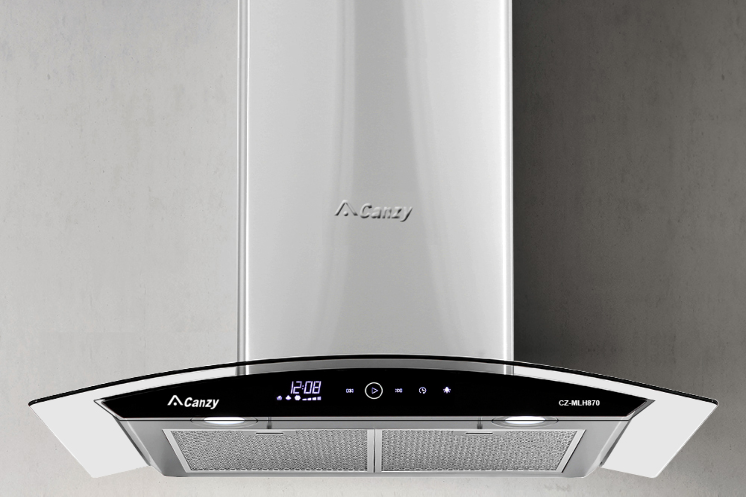 Máy hút mùi kính cong Canzy CZ MLH890