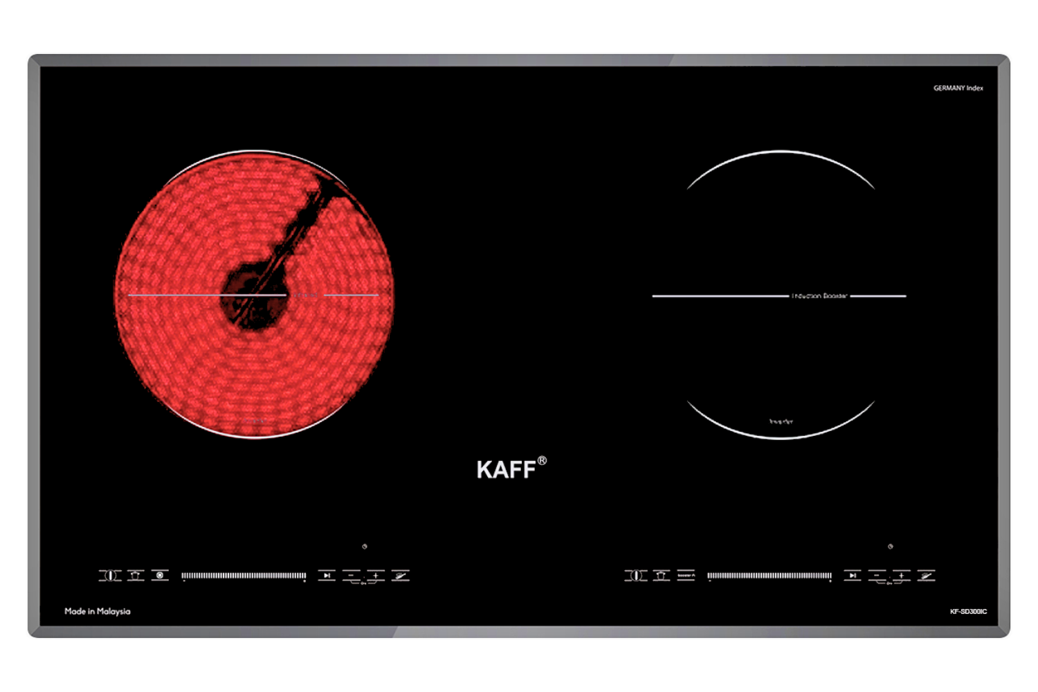 Bếp Điện Từ Âm KAFF KF-SD300IC | 01 Từ - 01 Hồng Ngoại